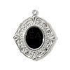 304 Stainless Steel Acrylic Pendants STAS-OY001-41P-1