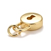 Rack Plating Brass Pendants KK-E275-05G-2
