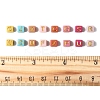 450Pcs 8 Colors Opaque Acrylic Beads OACR-FS0004-03-5
