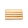 Bamboo Soap Dish DJEW-WH0037-41-1