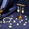 ARRICRAFT 100Pcs 5 Style ABS Plastic Imitation Pearl Beads Pendant KY-AR0001-12-5