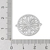 Tarnish Resistant 201 Stainless Steel Connector Charms STAS-K257-30P-3
