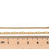 304 Stainless Steel 8 Shaped Link Chain Double Layered Necklaces for Women NJEW-U050-02D-G-5