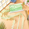 15Yards 3 Styles Polyester Hollow Leaf Ribbons OCOR-TA0002-79A-5