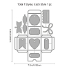 Carbon Steel Cutting Dies Stencils DIY-WH0309-993-6