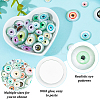 200Pcs 8 Styles Glass Craft Eyes Cabochons DIY-GO0001-86-5