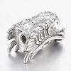 304 Stainless Steel European Beads STAS-F150-099-3