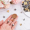 60PCS 3 Colors Alloy Brooch Base Settings PALLOY-FG0004-41-3