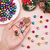 120Pcs Iron Round Bell Charms IFIN-ME0001-28-3