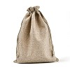 Burlap Packing Pouches Drawstring Bags ABAG-Q050-17x23-01-2