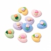 Opaque Resin Cabochons CRES-A050-16-2
