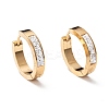 304 Stainless Steel Huggie Hoop Earrings EJEW-O096-19G-1