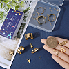 DIY Charm Cuff Ring Making Kit DIY-SC0023-58-3