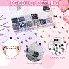 DIY Black and White Series Necklace & Bracelet Making Kits DIY-CJ0001-75-3