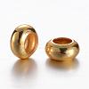 Brass Spacer Beads KK-P050-02G-1