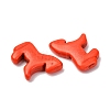 Synthetic Turquoise Dyed Horse Beads G-B015-06-2