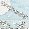 1Pc Shiny Flower Crystal Rhinestone Trim DIY-FG0003-37-4