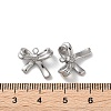 Non-Tarnish 304 Stainless Steel Charms STAS-L022-395P-02-3