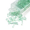 10G Ceylon Glass Twist Bugle Beads X-SEED-L012-01C-1