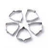 Tarnish Resistant 304 Stainless Steel Cookie Cutters DIY-E012-79-7