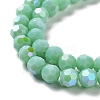 Opaque Glass Beads Strands EGLA-A035-P6mm-L14-3
