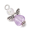 Transparent Acrylic Pendants PALLOY-JF04252-4