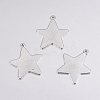 Tibetan Style Alloy Stamping Blank Tag Pendants LS-X-EA085Y-NF-1