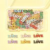 48Pcs 8 Colors Valentine's Day Theme Alloy Enamel Pendants ENAM-FS0002-51-8