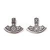 Viking Style 304 Stainless Steel Pendants STAS-Z015-24AS-1