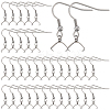 SUNNYCLUE 50Pcs 304 Stainless Steel Earring Hooks STAS-SC0008-30-1