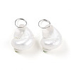 Natural Spiral Shell Pendants SHEL-N036-11-4