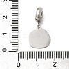304 Stainless Steel Enamel European Dangle Charms STAS-D153-05A-P-3