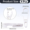 4Pcs Plastic Clothes Clip Hook AJEW-CN0006-34C-2