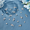 200 Sets 316 Surgical Stainless Steel Clip-on Earring Findings STAS-DC0011-89-5