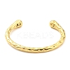 Ion Plating(IP) 304 Stainless Steel Cuff Bangles BJEW-C043-05G-2