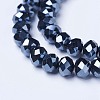 Electroplate Glass Beads Strands LS-EGLA-A044-P8mm-A18-3