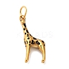 Animal Themes 304 Stainless Steel Enamel Pendants LS-STAS-K304-03A-G-1