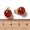 Natural Agate(Dyed & Heated) Pendants FIND-C046-12C-G-3