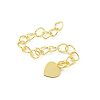 Rack Plating Brass Chain Extender FIND-T071-16G-02-1