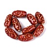 Vintage Handmade Porcelain Beads PORC-Q008-12E-2