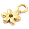Ion Plating(IP) 304 Stainless Steel Charms STAS-P379-04E-G-2
