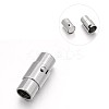 Tarnish Resistant 304 Stainless Steel Column Locking Tube Magnetic Clasps LS-STAS-E089-05D-1