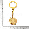 304 Stainless Steel Keychains Component STAS-D373-06G-3