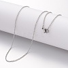 Non-Tarnish 304 Stainless Steel Necklace LS-MAK-K004-15P-1