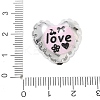 Printed Opaque Acrylic Beads AC-CBA7C46-01B-3