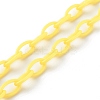 Transparent Acrylic Pendants Necklaces NJEW-JN03521-01-5