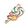 Alloy Enamel Pendants LS-ENAM-B030-02G-10-2