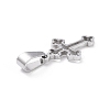 Non-Tarnish 304 Stainless Steel Pendants STAS-L216-26P-2