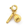Brass Fruits Pendant Decoration LS-HJEW-P020-01H-G-1