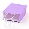 Pure Color Kraft Paper Bags AJEW-G020-D-09-4